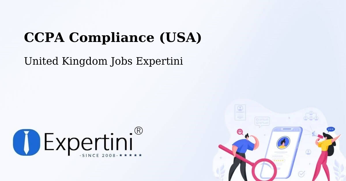 CCPA Privacy Rights & Compliance Notice – Waterloo - United Kingdom Jobs Expertini