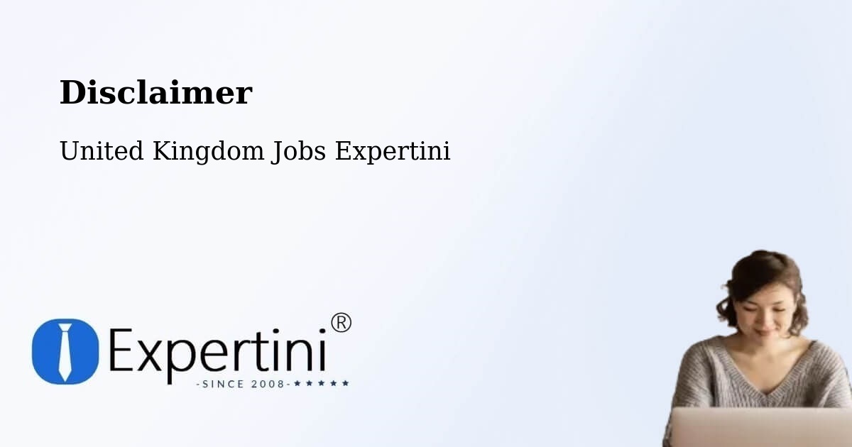 Disclaimer – Waterloo - United Kingdom Jobs Expertini
