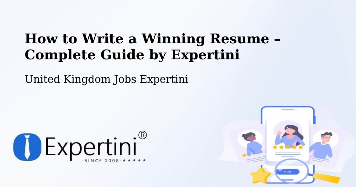 Resume Writing Guide for Job Seekers – Waterloo - Waterloo, United Kingdom Jobs Expertini